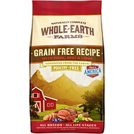Whole Earth Farms Grain-Free Pork, Beef & Lamb Recipe Dry Dog Food