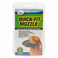 Quick Fit Dog Muzzle with Adjustable Straps