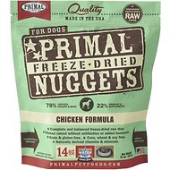 Primal Chicken Formula Nuggets Grain-Free Freeze-Dried Dog Food