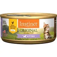 Instinct by Nature's Variety Kitten Grain-Free Real Chicken Recipe Natural Wet Canned Cat Food